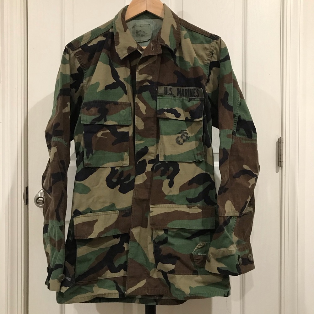 Vintage US Marines Camo Jacket